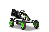 Dino Cars Green Spirit BF1 (schwarz) inkl. Zusatzsitz - Go-Kart für Kinder und Erwachsene (5-99 Jahre) - Metall, Kunststoff - Unisex - Kinder