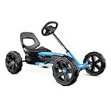 BERG Pedal Gokart Reppy Blue, KinderFahrzeug, Tretfahrzeug mit hohem Sicherheitstandard, Kinderspielzeug geeignet für Kinder im Alter von 2-6 Jahre, Blau
