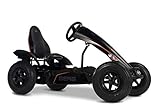 BERG XL Black Edition BFR Gokart | Premium Tretfahrzeug mit BFR System | Verstellbarer Sitz für Kinder und Erwachsene | Robuster Stahlrahmen | Pendelachse für stabile Straßenlage | Outdoor Fahrzeug