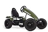 BERG Jeep® Revolution Pedal-Go-Kart XXL BFR für Kinder ab 5 | Robustes XL-Frame | Verstellbarer Sitz | BFR-System für Bremsen und Rückwärtsfahren | Outdoor Kettcar Tretauto für jahrelangen Fahrspaß