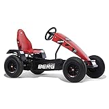 BERG XL B.Super Red Gokart | Pedal-Gokart mit BFR-System für Vorwärts & Rückwärts | Robustes Rahmen | Verstellbarer Sitz | Für Kinder ab 5 Jahren | Outdoor Tretfahrzeug für jahrelangen Spaß